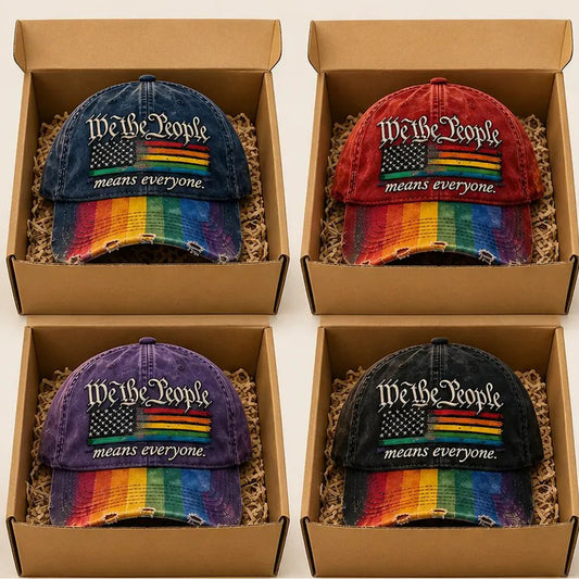 🧢✨Clearance Sale：9 pack for $36.99✨US 250th Anniversary Rainbow Colored Commemorative Hat
