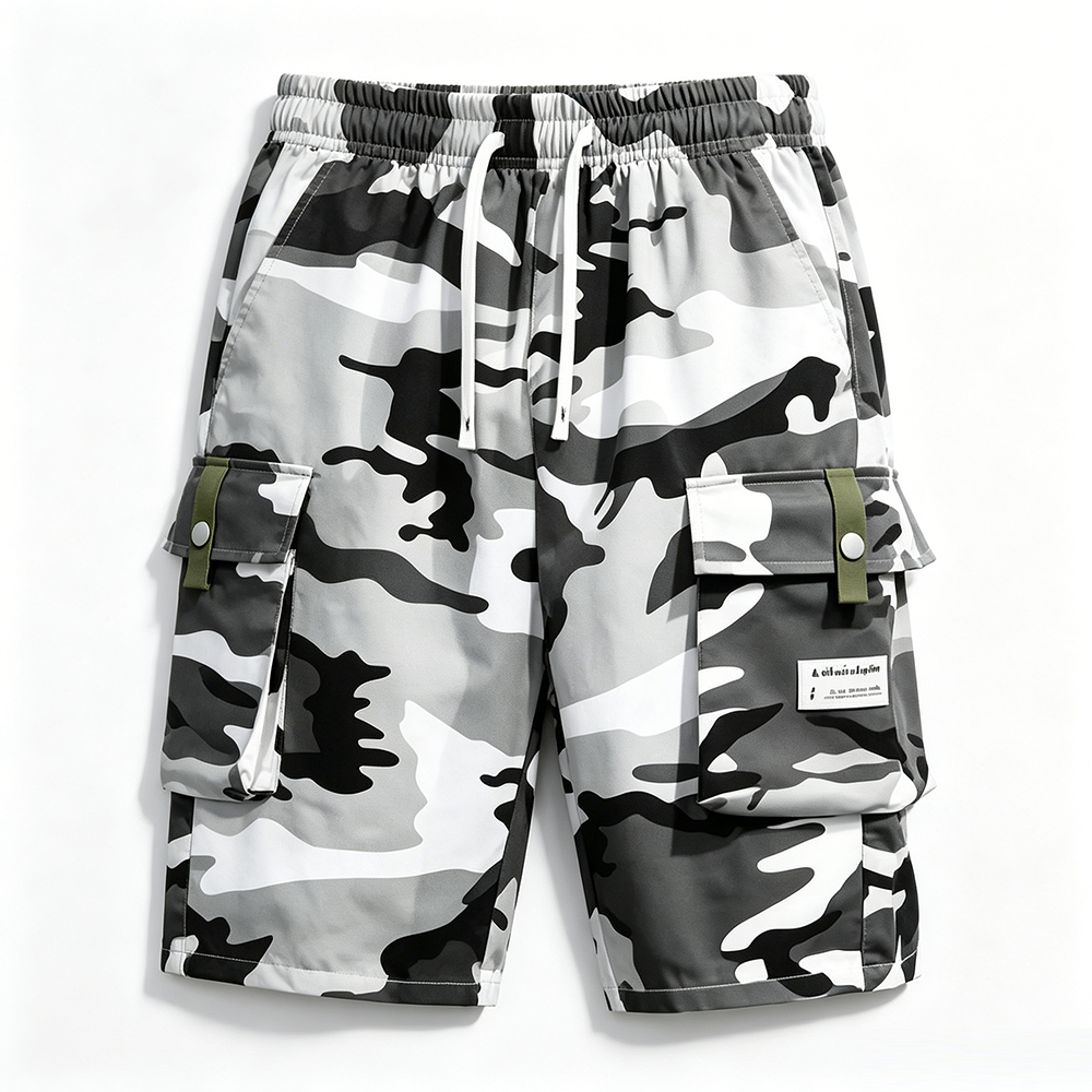❀12 Pack for $29⚡- Men's Camouflage Cargo Shorts