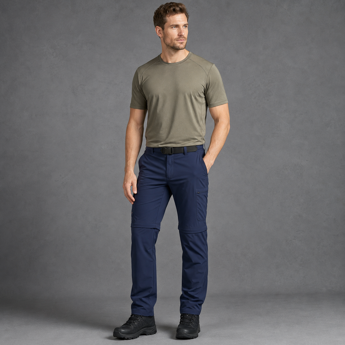 ⏰Warehouse Clearance - Men’s 2-in-1 Convertible Hiking Pants and Shorts⚡10 Pack for $28⚡Limited Stock — Once It’s Gone, It’s Gone!