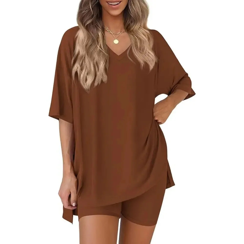 ⚡FINAL SALE⚡- Crewneck Two-Piece Set For Women