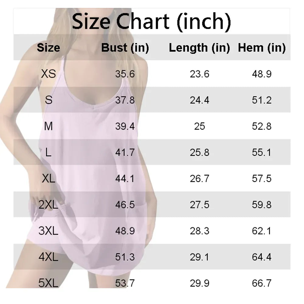 ❤️Women's Sleeveless Athletic Dress with Built-In Shorts❤️