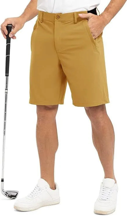 🔥Men's Golf Work Shorts Stretch Waistband Dry Fit