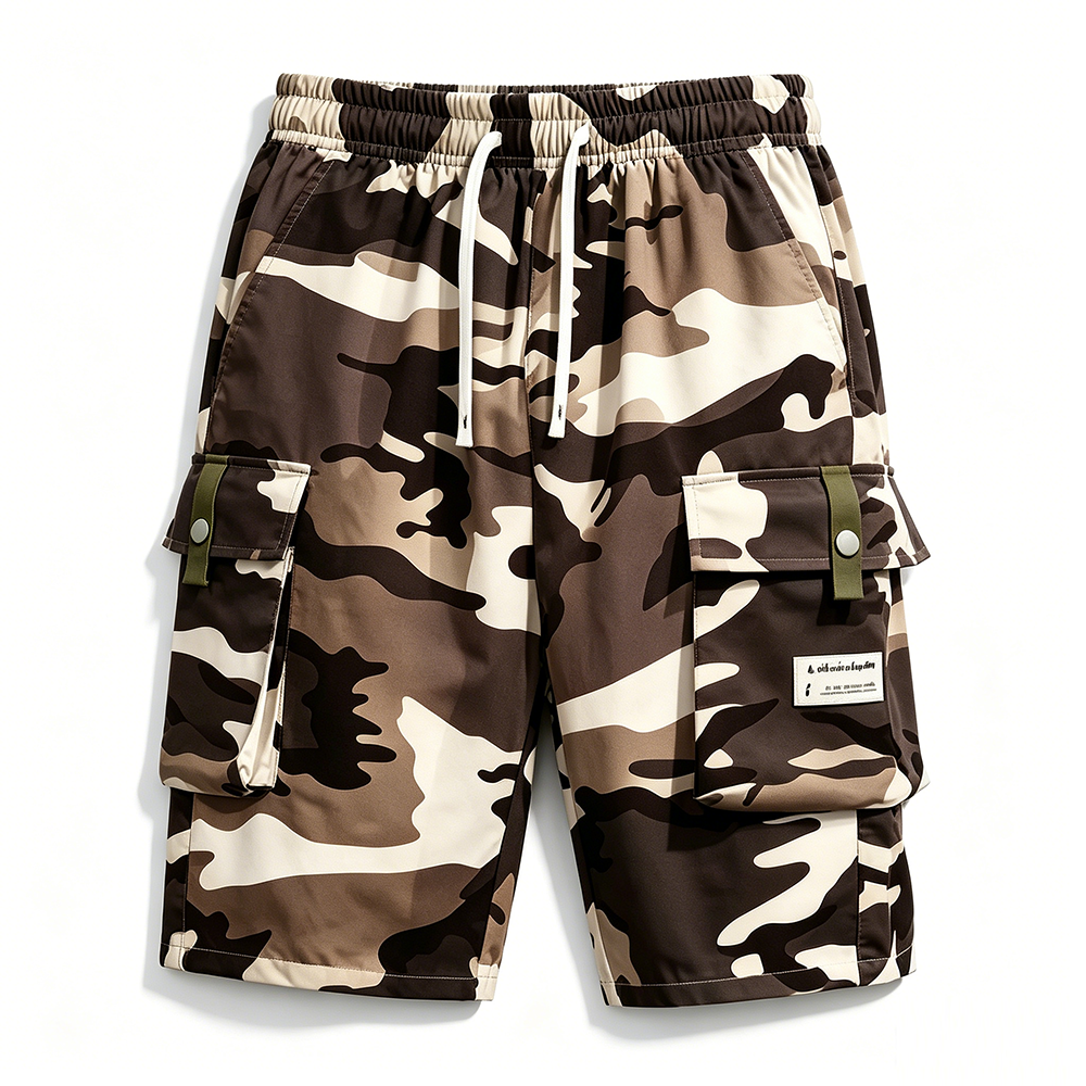 ❀12 Pack for $29⚡- Men's Camouflage Cargo Shorts