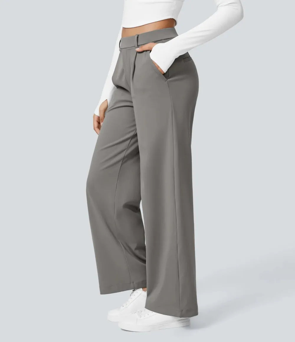 Women's High Waisted Wide Leg Pants