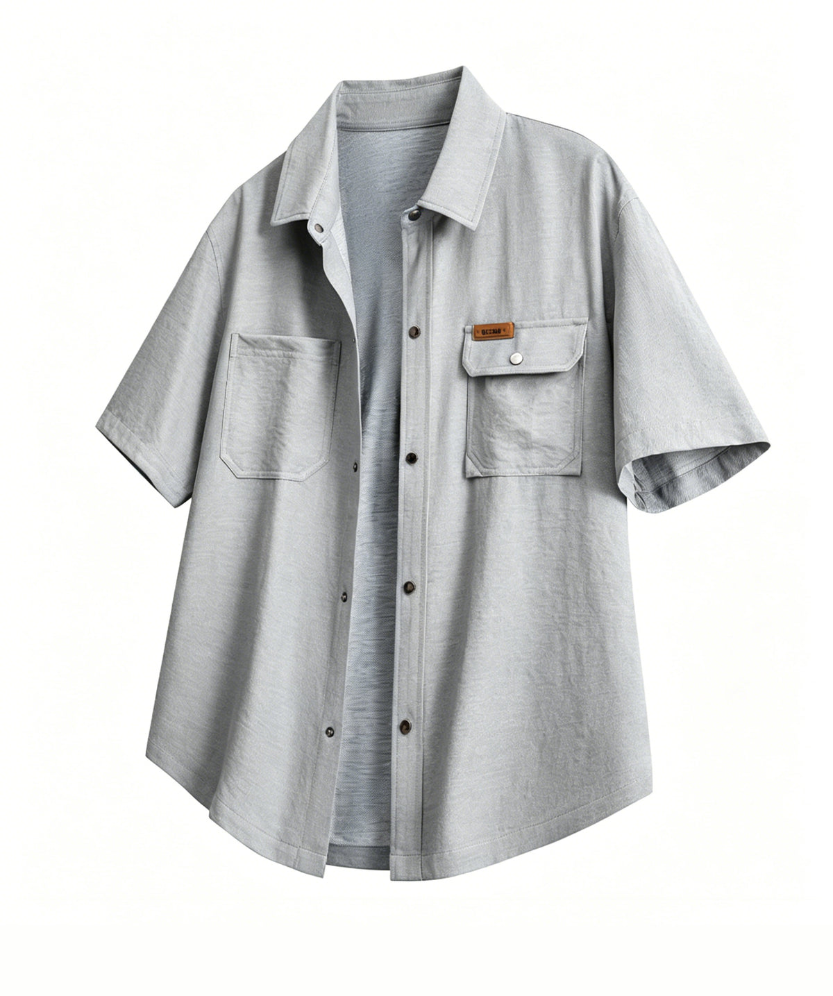 9-Pack Men’s Casual Short Sleeve Shirt – Mixed Colors, Everyday Comfort