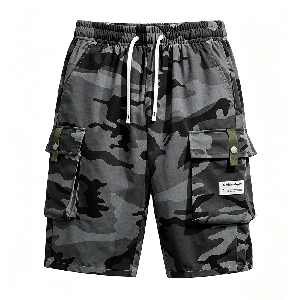 ❀12 Pack for $29⚡- Men's Camouflage Cargo Shorts