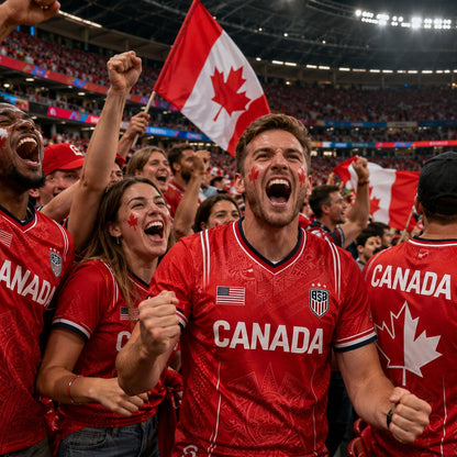 North America Soccer Fan Commemorative Jersey – Cheer for Victory
