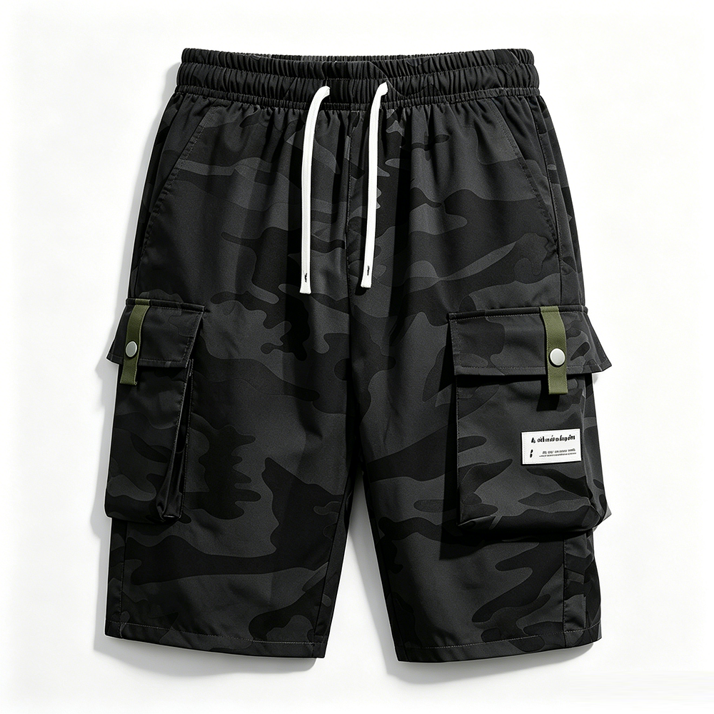 ❀12 Pack for $29⚡- Men's Camouflage Cargo Shorts