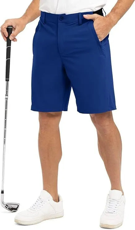 🔥Men's Golf Work Shorts Stretch Waistband Dry Fit
