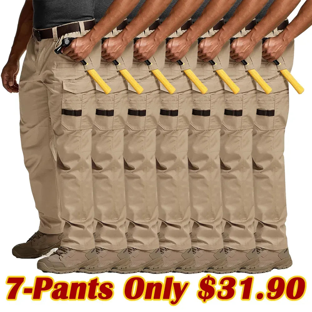 Unisex Multi-pocket Work Pants