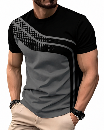 Men's Premium Casual Crew Neck T-Shirt