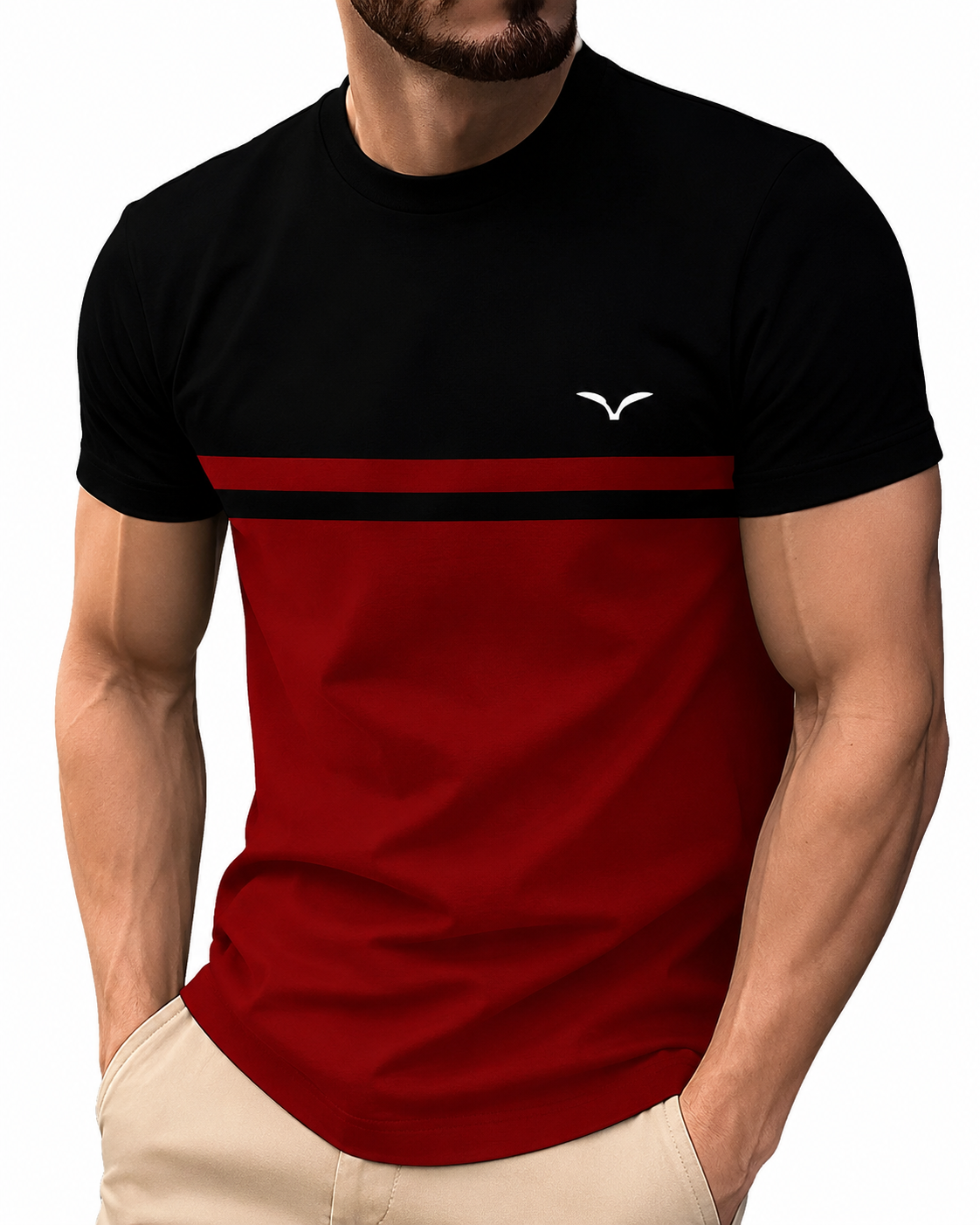 Men's Premium Casual Crew Neck T-Shirt