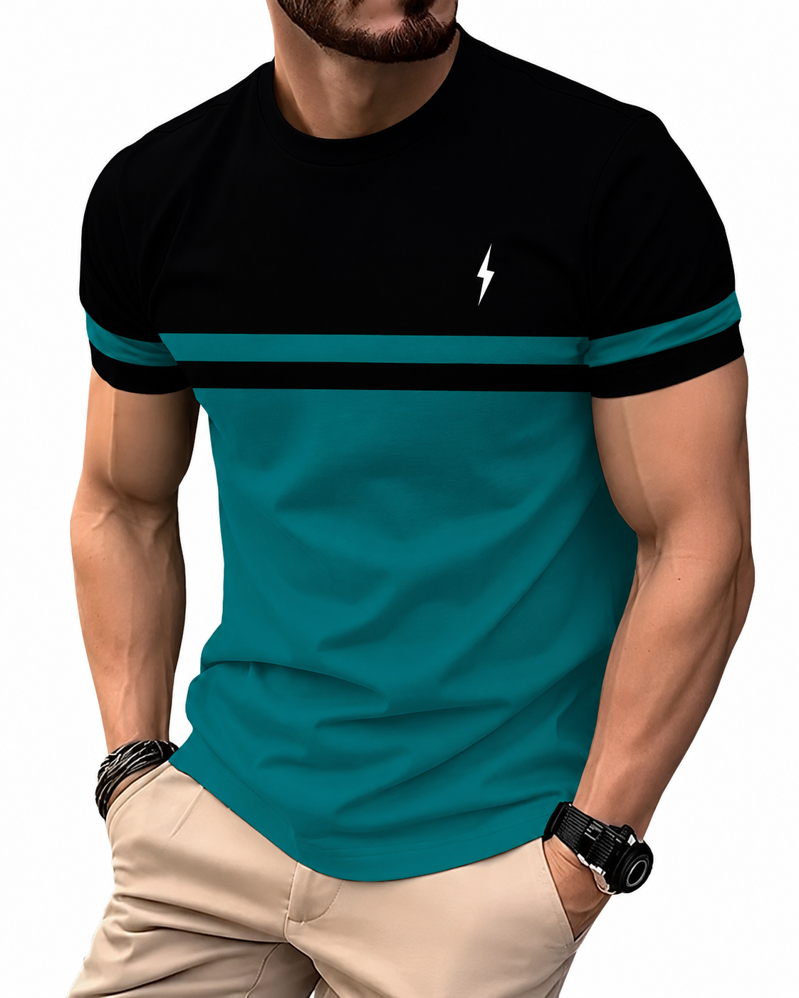 Men's Premium Casual Crew Neck T-Shirt