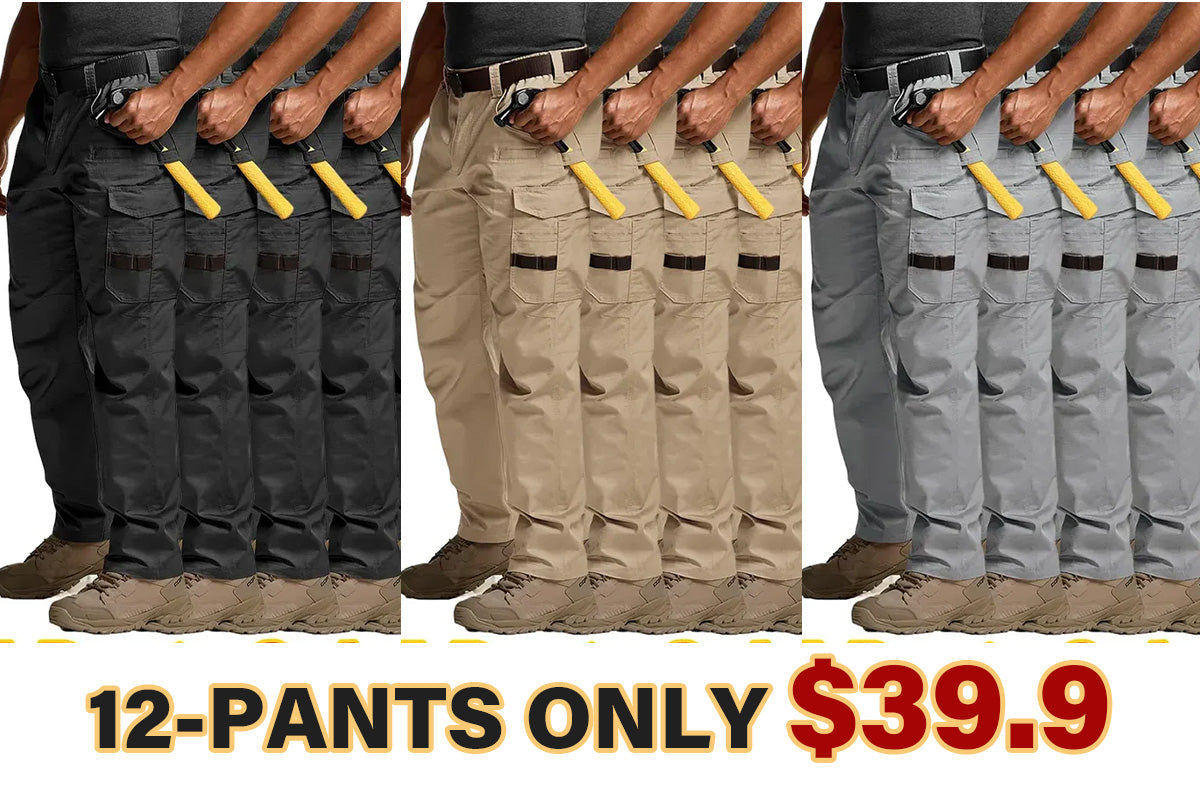 Unisex Multi-pocket Work Pants