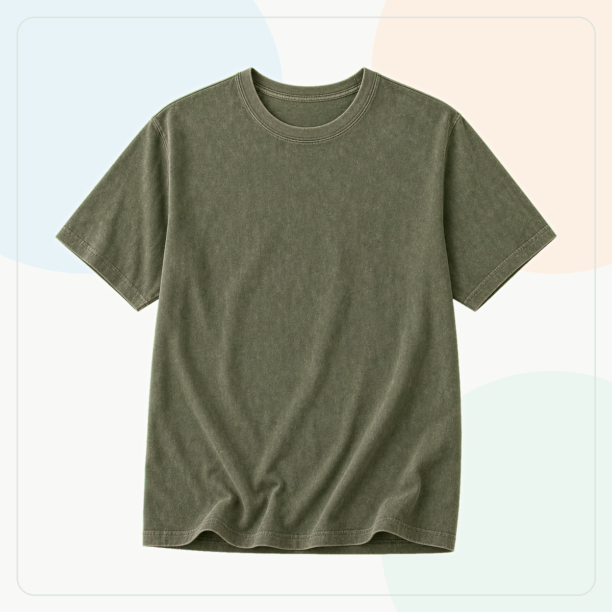 SUMMER FINAL SALE - Men's Garment-Dyed Crewneck Short Sleeve T-Shirt 14-Pack $37.99
