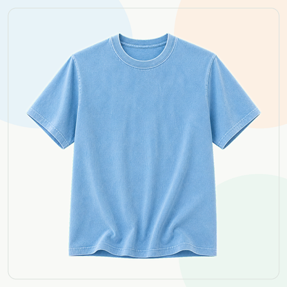 SUMMER FINAL SALE - Men's Garment-Dyed Crewneck Short Sleeve T-Shirt 14-Pack $37.99