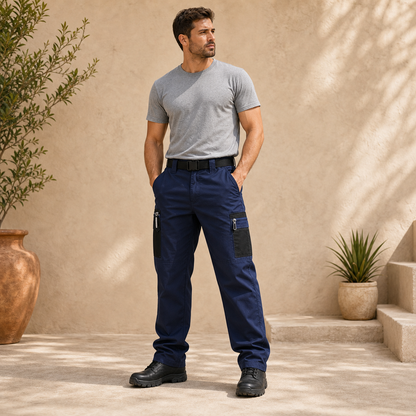 ⚡12 Pack for $38⚡Men's Contrast Pocket Tactical Cargo Pants