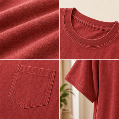 ⏰Clearance Sale⚡20-Pack for $30⚡Men's Big & Tall Garment-Dyed Pocket T-Shirt Multi-Pack