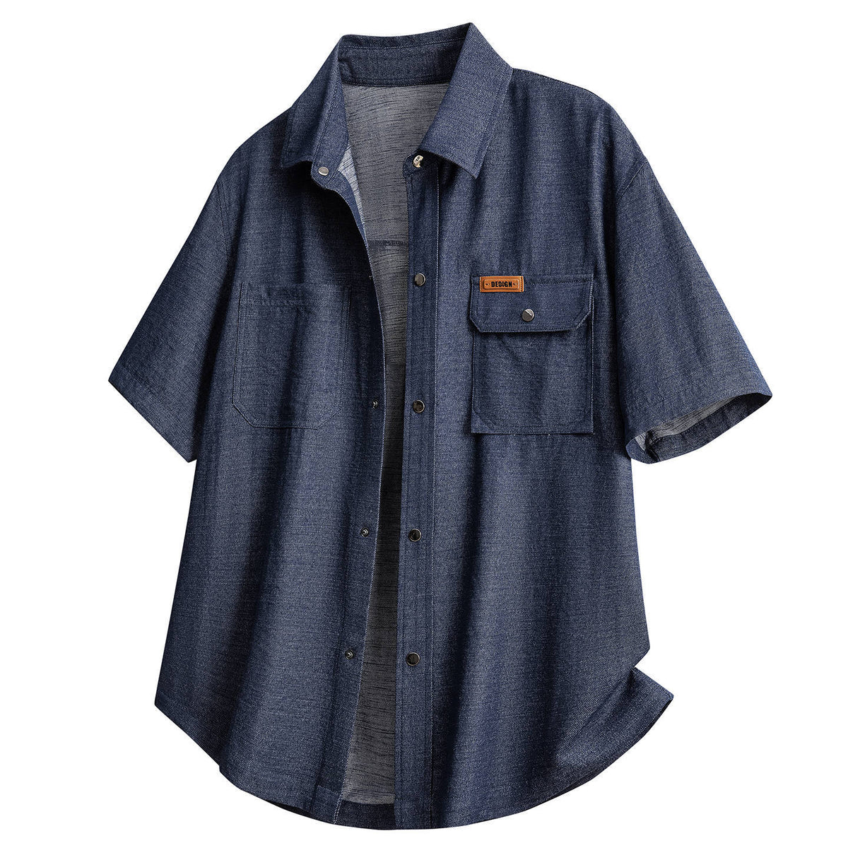 9-Pack Men’s Casual Short Sleeve Shirt – Mixed Colors, Everyday Comfort
