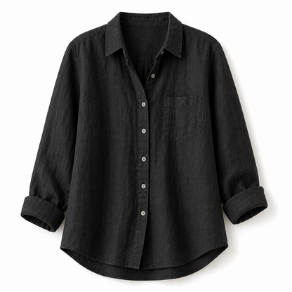 ⏰Clearance Sale⚡24-Pack Only $49.99⚡Women's Lightweight & Breathable Linen Shirt (Short-Sleeve / Long-Sleeve)