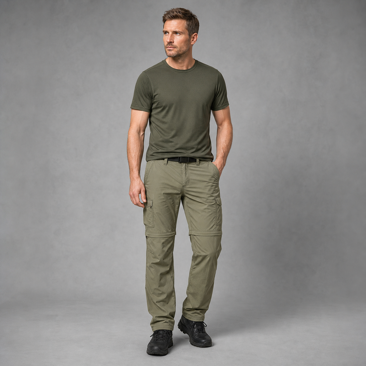 ⏰Warehouse Clearance - Men’s 2-in-1 Convertible Hiking Pants and Shorts⚡10 Pack for $28⚡Limited Stock — Once It’s Gone, It’s Gone!