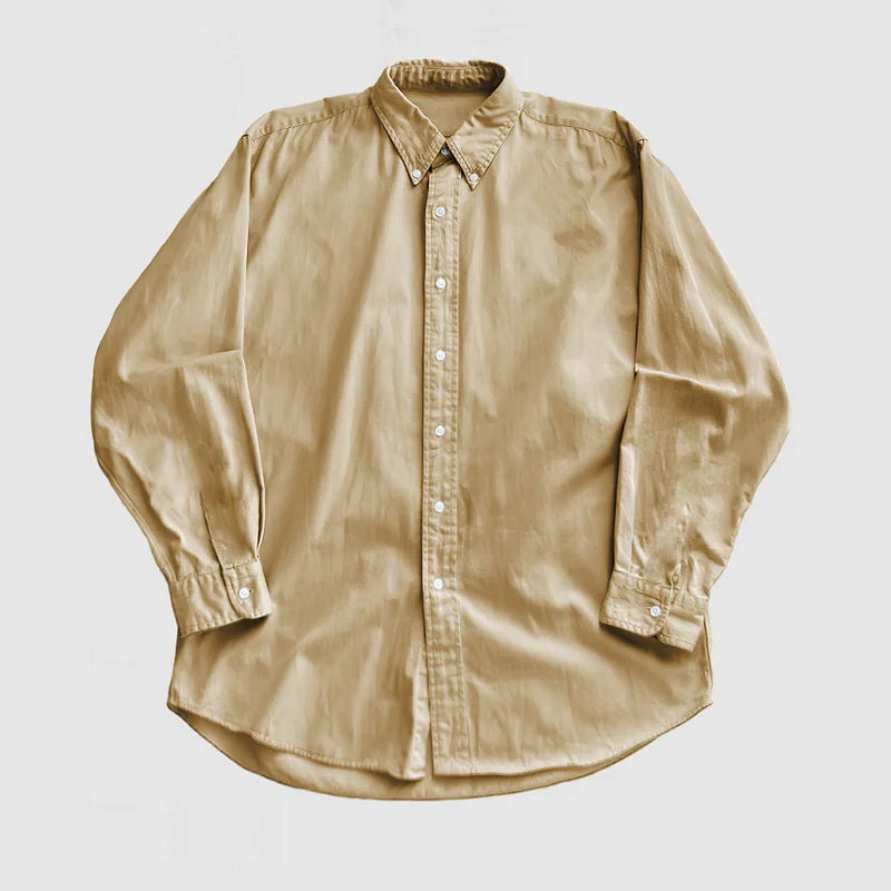 CLEARANCE🔥 Men's Vintage Premium Washed Long Sleeve Shirt
