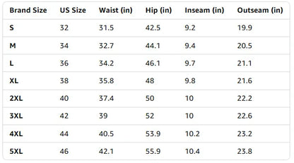 🔥Men's Golf Work Shorts Stretch Waistband Dry Fit