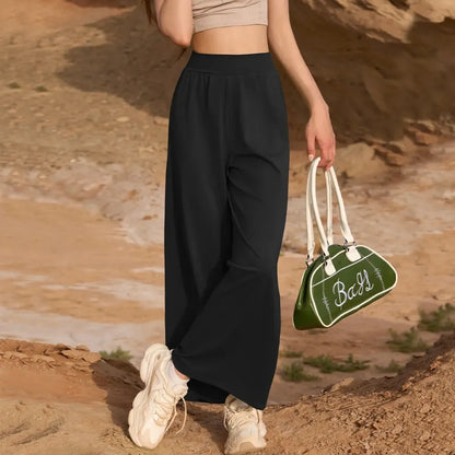 Women's High Waist Wide Leg Casual Pants