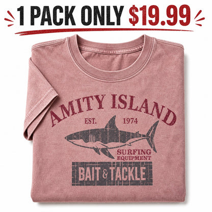 CLEARANCE SALE - Men's Vintage Shark Bait & Tackle Graphic Tee - 14 Colors & Bundle Deals