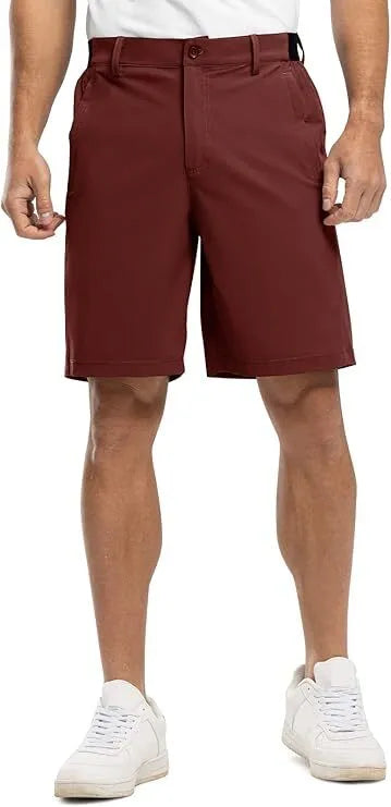 🔥Men's Golf Work Shorts Stretch Waistband Dry Fit