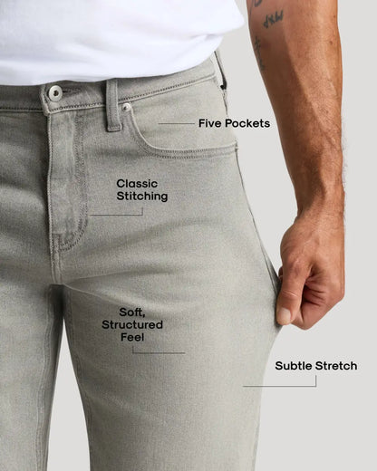 Straight Authentic Denim Jeans 3-Pack