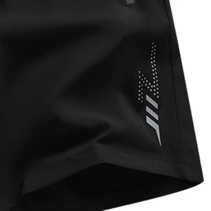 Men's Quick-Dry Athletic Shorts with Zipper Pockets – Lightweight Performance Workout Shorts