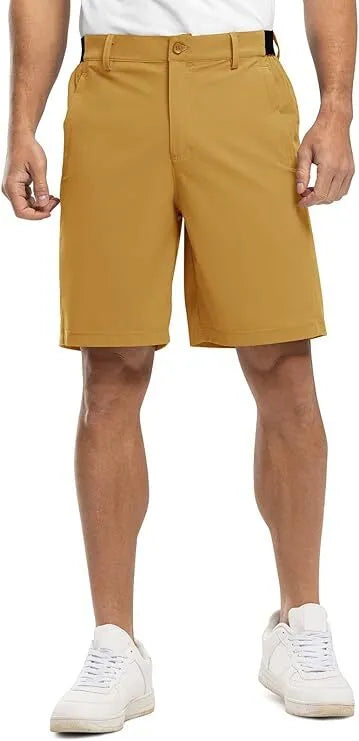 🔥Men's Golf Work Shorts Stretch Waistband Dry Fit