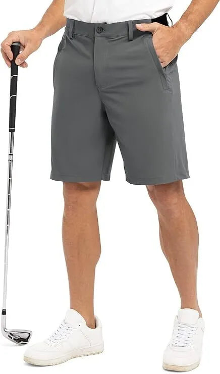🔥Men's Golf Work Shorts Stretch Waistband Dry Fit