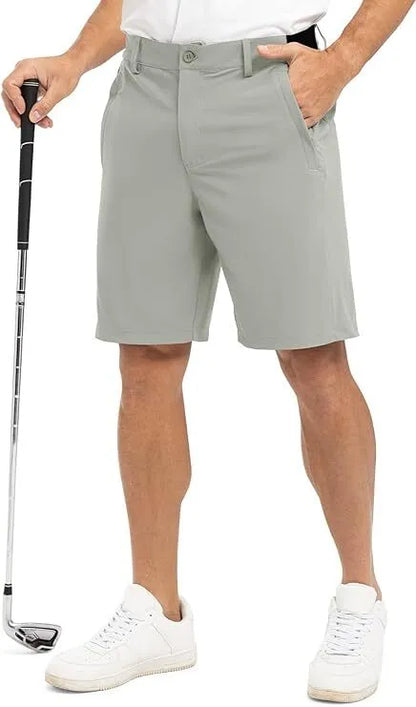🔥Men's Golf Work Shorts Stretch Waistband Dry Fit