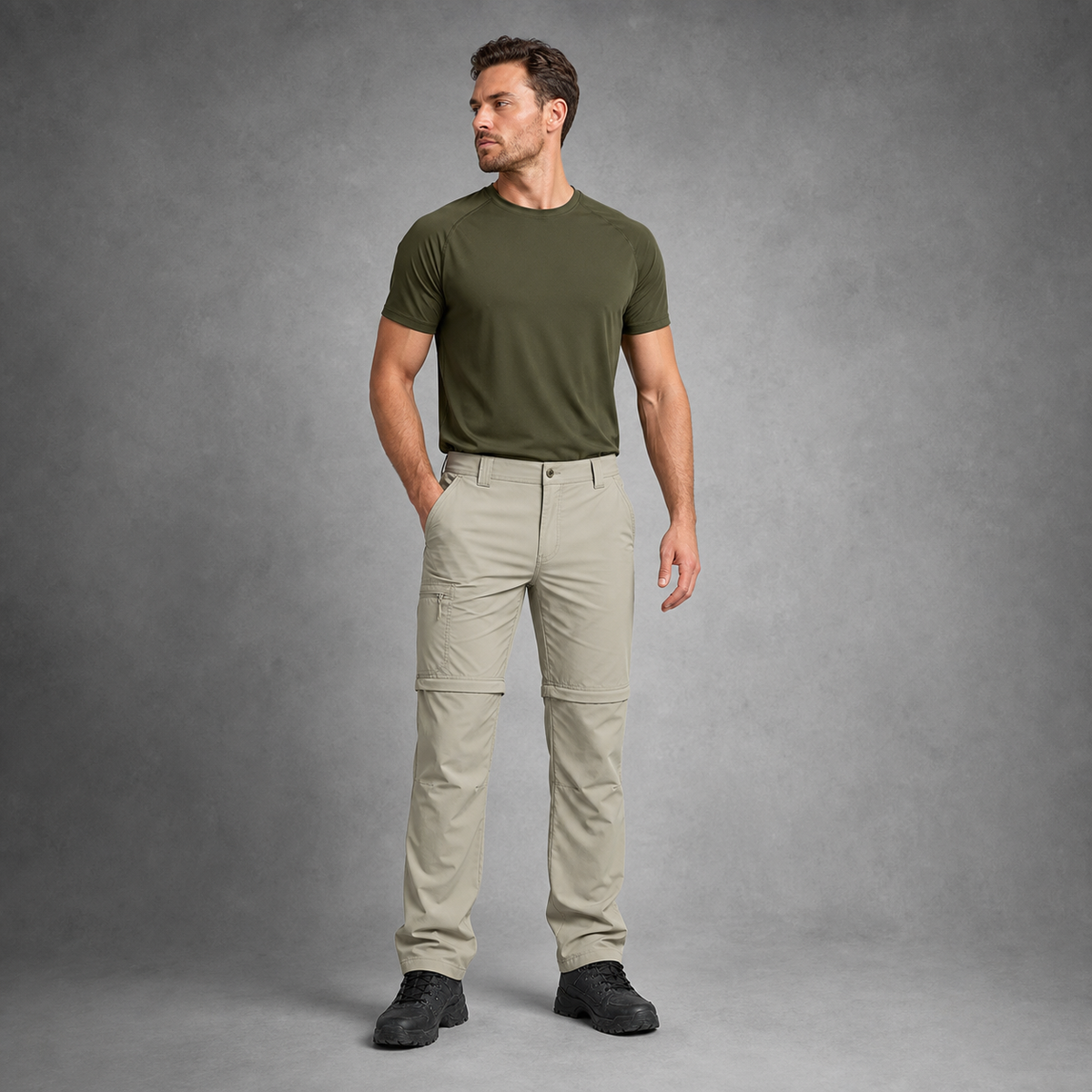 ⏰Warehouse Clearance - Men’s 2-in-1 Convertible Hiking Pants and Shorts⚡10 Pack for $28⚡Limited Stock — Once It’s Gone, It’s Gone!