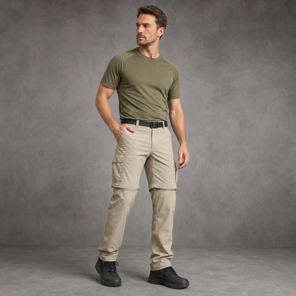 ⏰Warehouse Clearance - Men’s 2-in-1 Convertible Hiking Pants and Shorts⚡10 Pack for $28⚡Limited Stock — Once It’s Gone, It’s Gone!