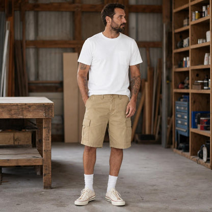 FINAL SALE⚡8 Packs for $24.99⚡- Men’s Relaxed Fit Cargo Shorts