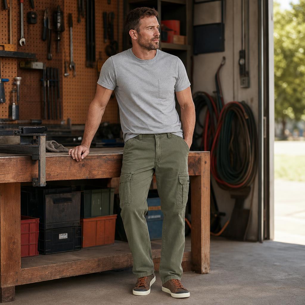 Men’s Straight Leg Cargo Pants