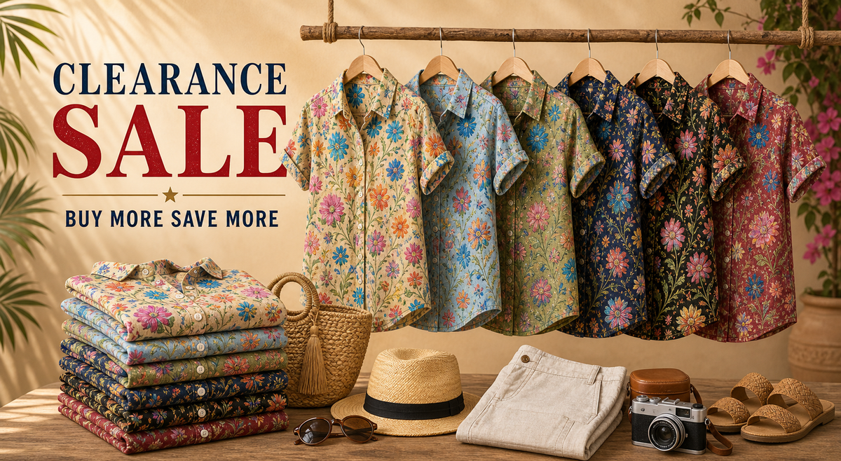 🔥CLEARANCE SALE🔥 Women's Vintage Floral Button-Up Blouse
