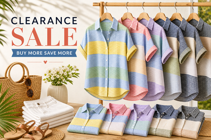 🔥CLEARANCE SALE🔥 Women's Patchwork Gingham Button-Up Shirt
