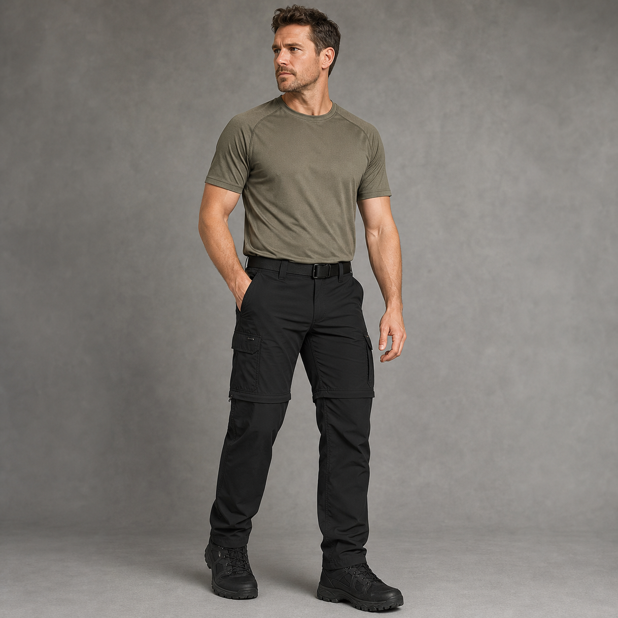 ⏰Warehouse Clearance - Men’s 2-in-1 Convertible Hiking Pants and Shorts⚡10 Pack for $28⚡Limited Stock — Once It’s Gone, It’s Gone!