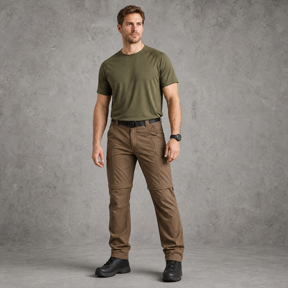 ⏰Warehouse Clearance - Men’s 2-in-1 Convertible Hiking Pants and Shorts⚡10 Pack for $28⚡Limited Stock — Once It’s Gone, It’s Gone!