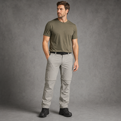 ⏰Warehouse Clearance - Men’s 2-in-1 Convertible Hiking Pants and Shorts⚡10 Pack for $28⚡Limited Stock — Once It’s Gone, It’s Gone!