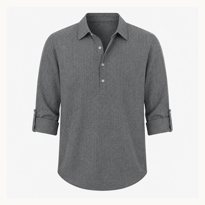 ⏰Clearance Sale⚡28-Pack Only $46.99⚡Men’s Relaxed-Fit Linen Shirt – Short & Long Sleeve