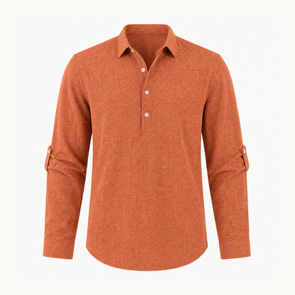 ⏰Clearance Sale⚡28-Pack Only $46.99⚡Men’s Relaxed-Fit Linen Shirt – Short & Long Sleeve
