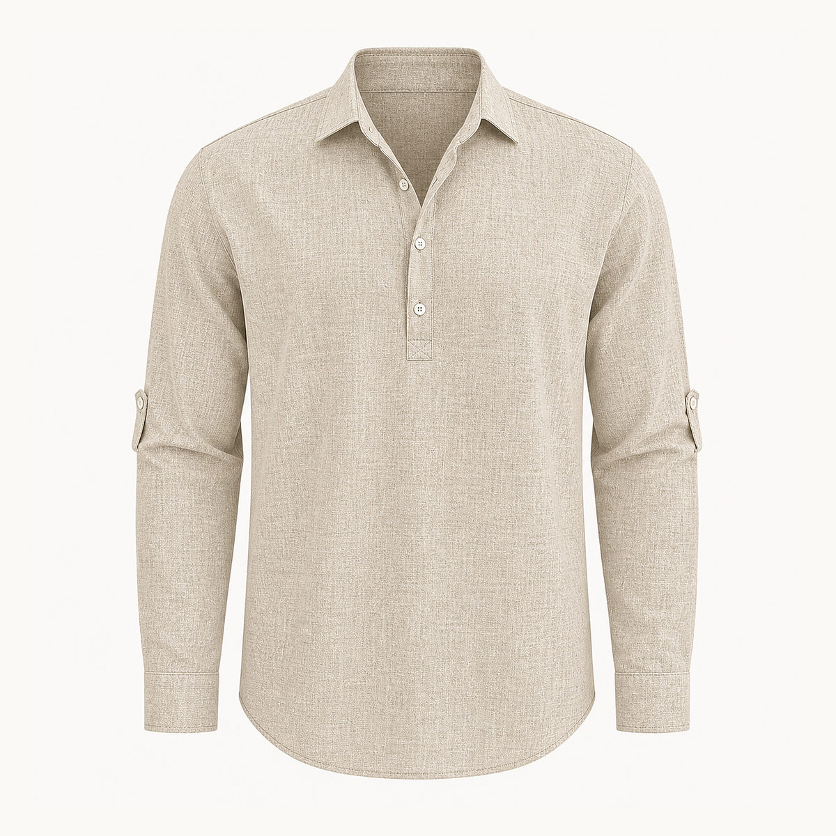 ⏰Clearance Sale⚡28-Pack Only $46.99⚡Men’s Relaxed-Fit Linen Shirt – Short & Long Sleeve