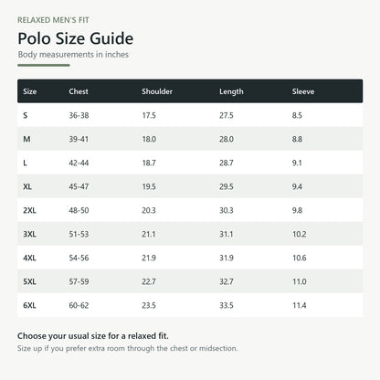 Men's Contrast Raglan Short Sleeve Polo Shirt