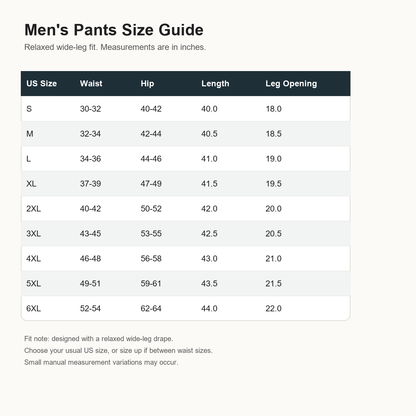 Men's Embossed Floral Wide-Leg Casual Pants