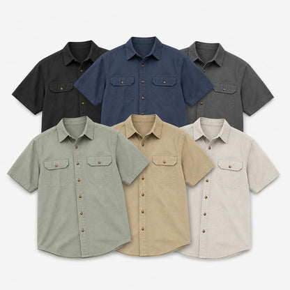 💯⚡10 Pack for $34.99⚡- Men’s Short Sleeve Utility Work Shirt